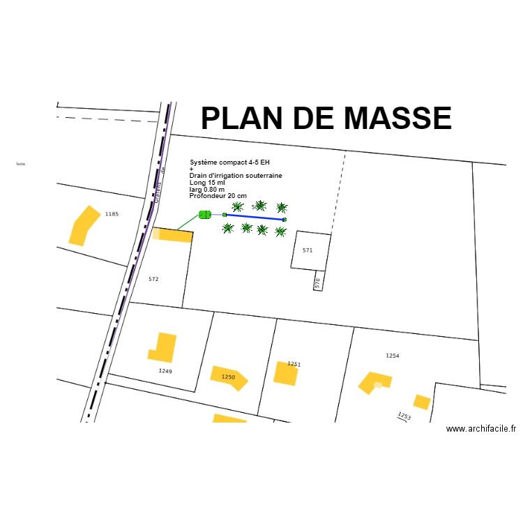 costeseque. Plan de 0 pièce et 0 m2