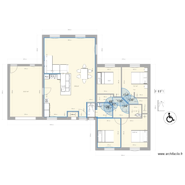 PLAN CORINNE 4. Plan de 0 pièce et 0 m2