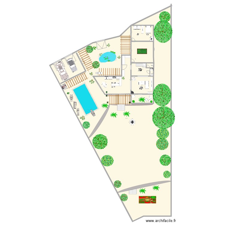 PLAN REZ DE CHAUSEE. Plan de 0 pièce et 0 m2