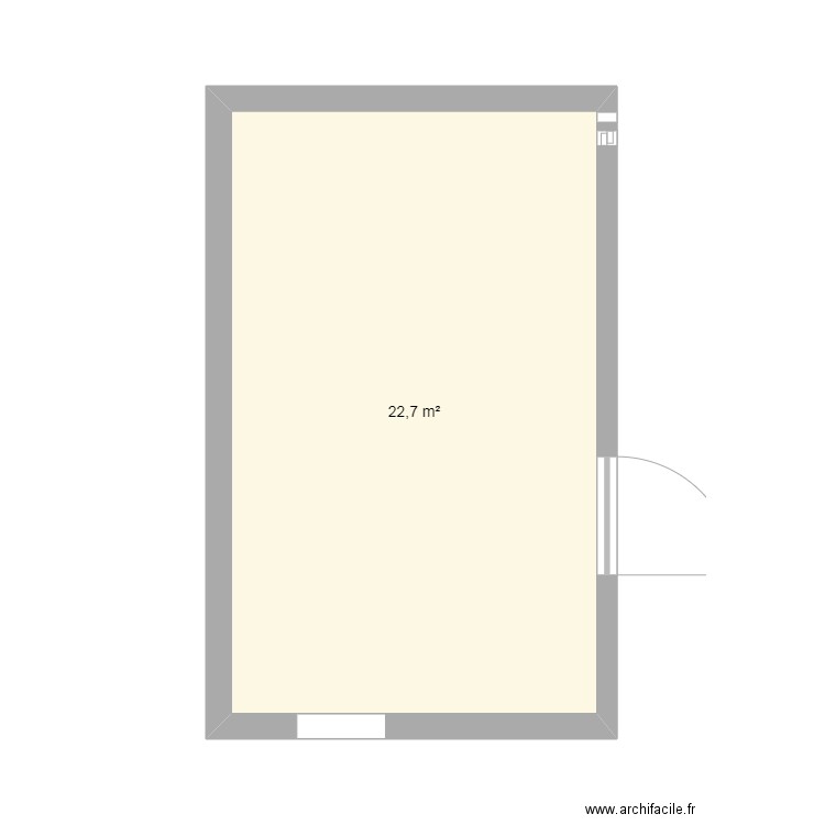 garage. Plan de 0 pièce et 0 m2