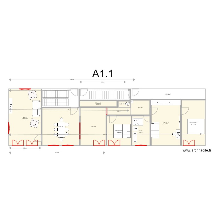 A 11 Thierry. Plan de 0 pièce et 0 m2