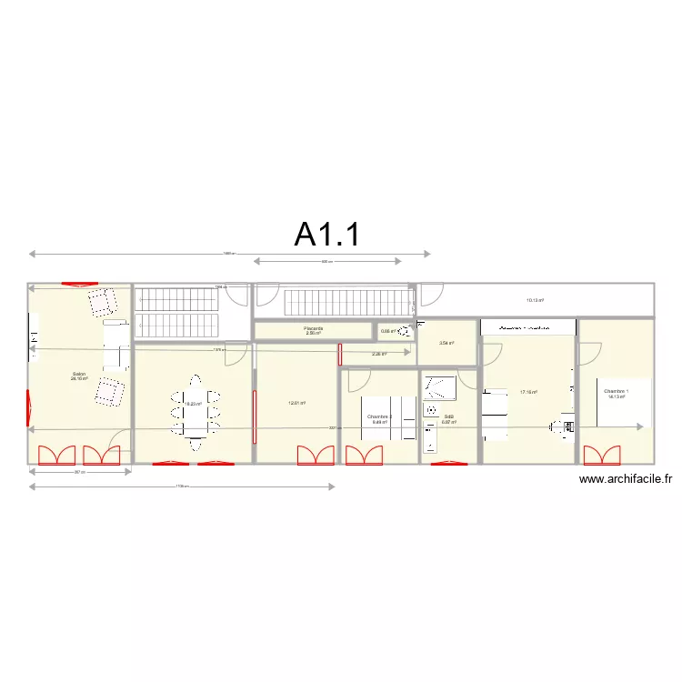 A 11 Thierry. Plan de A 11 Thierry. Plan de