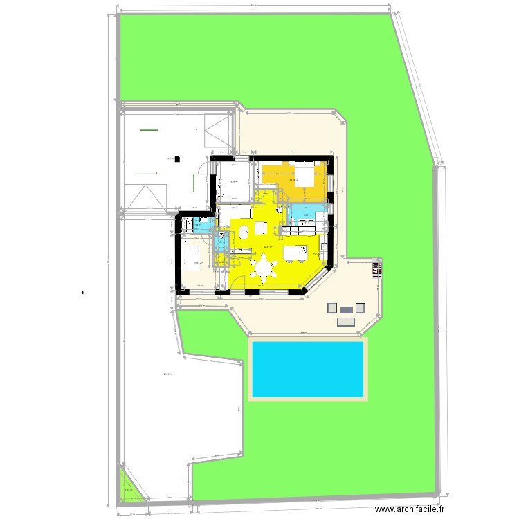 herve 64. Plan de 12 pièces et 754 m2