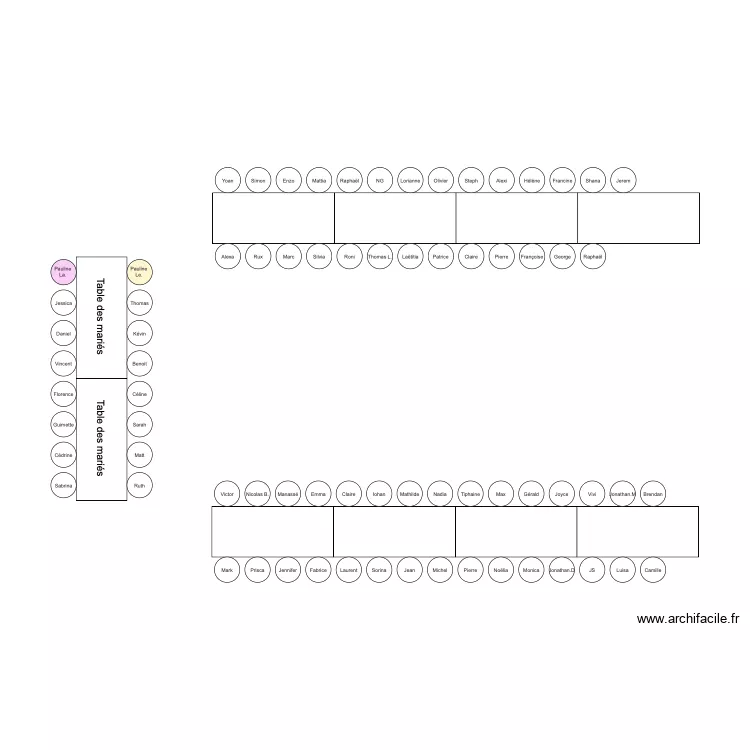 Flo & Vince. Plan de 