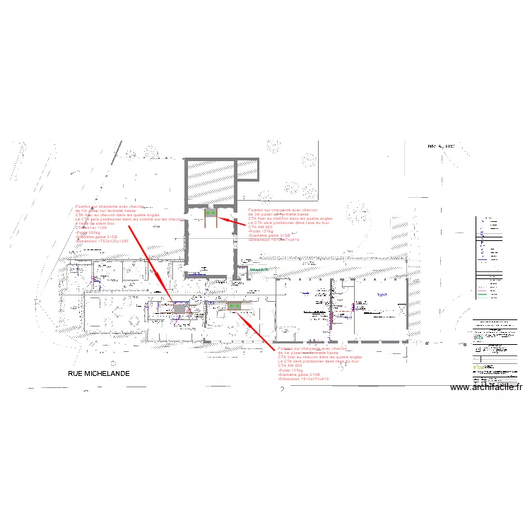 Plan cta viennay . Plan de 