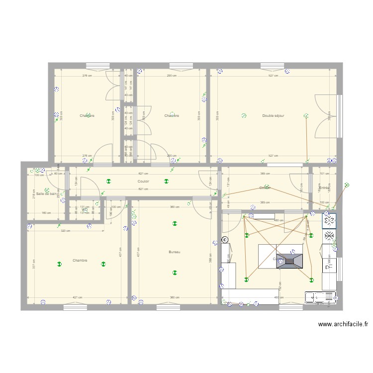 etage BB 3. Plan de 0 pièce et 0 m2