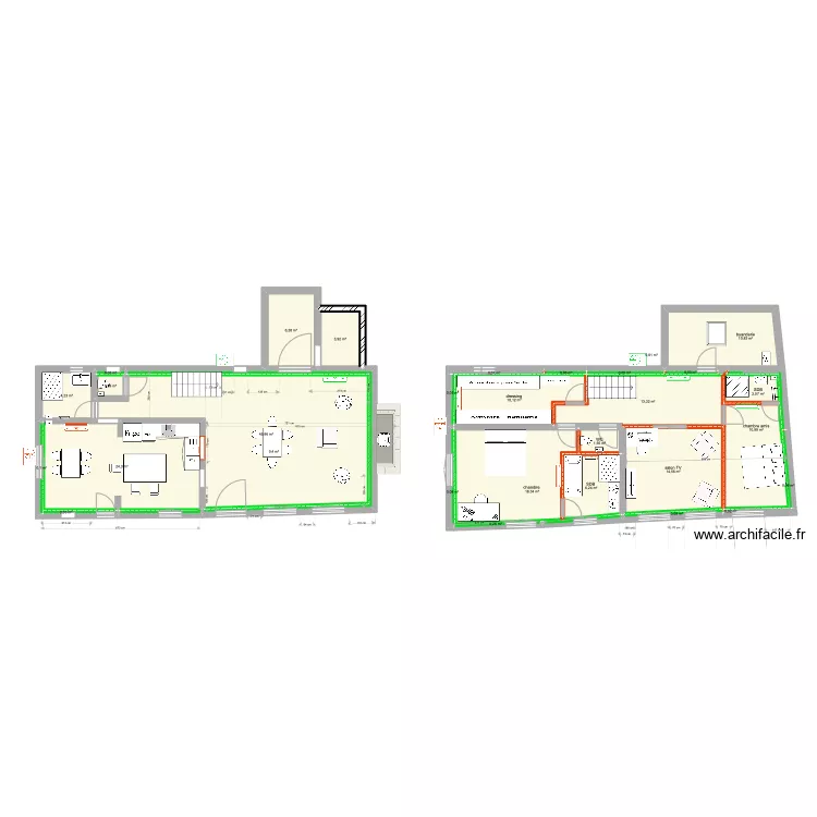 petite maison 10 mars 22 v2. Plan de 