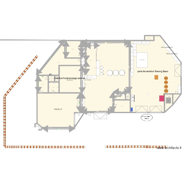 PLAN RACK SACRI. Plan de 0 pièce et 0 m2