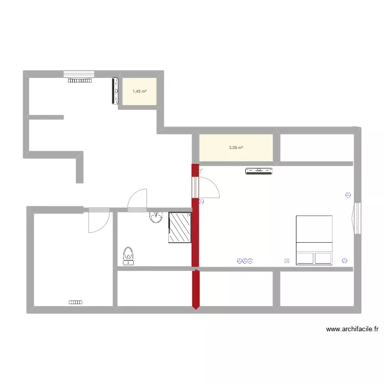 COMBLES AVIZE. Plan de COMBLES AVIZE. Plan de