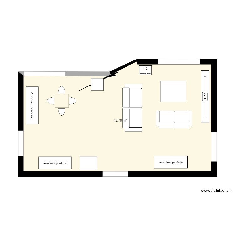 essai 1. Plan de 0 pièce et 0 m2