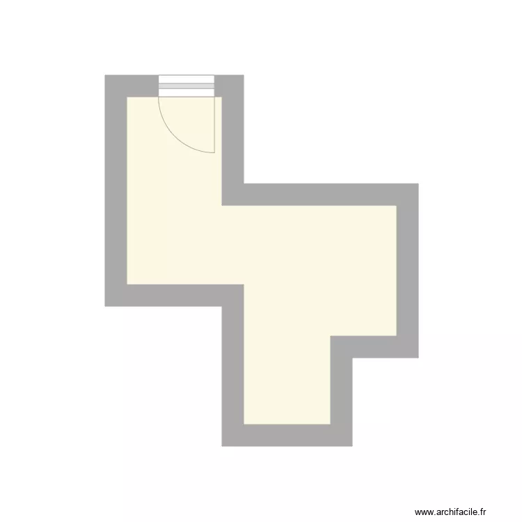 Manoir rdc SDD. Plan de 