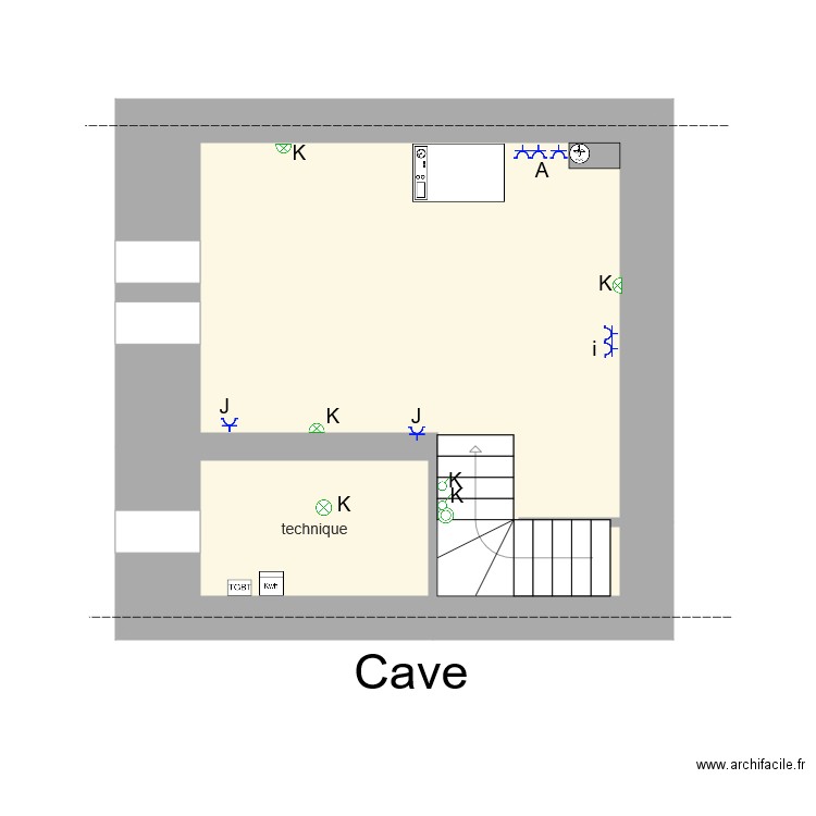 Roosevelt. Plan de 0 pièce et 0 m2