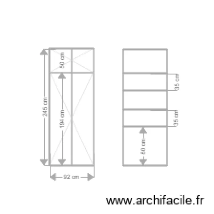 placard dressing Niogret. Plan de 