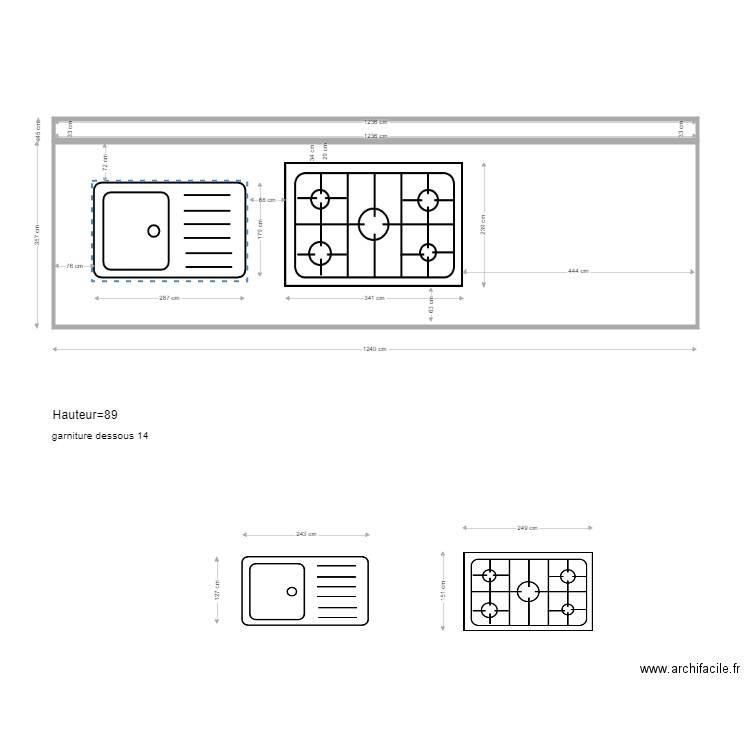 P travail. Plan de 0 pièce et 0 m2