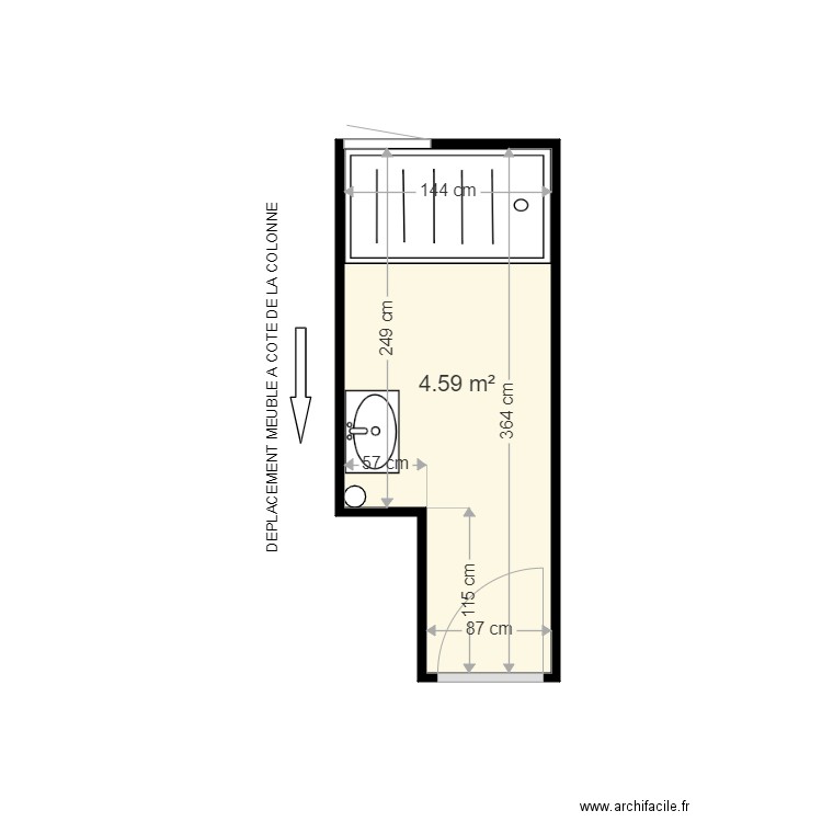 GAILLARD JEROME . Plan de 0 pièce et 0 m2