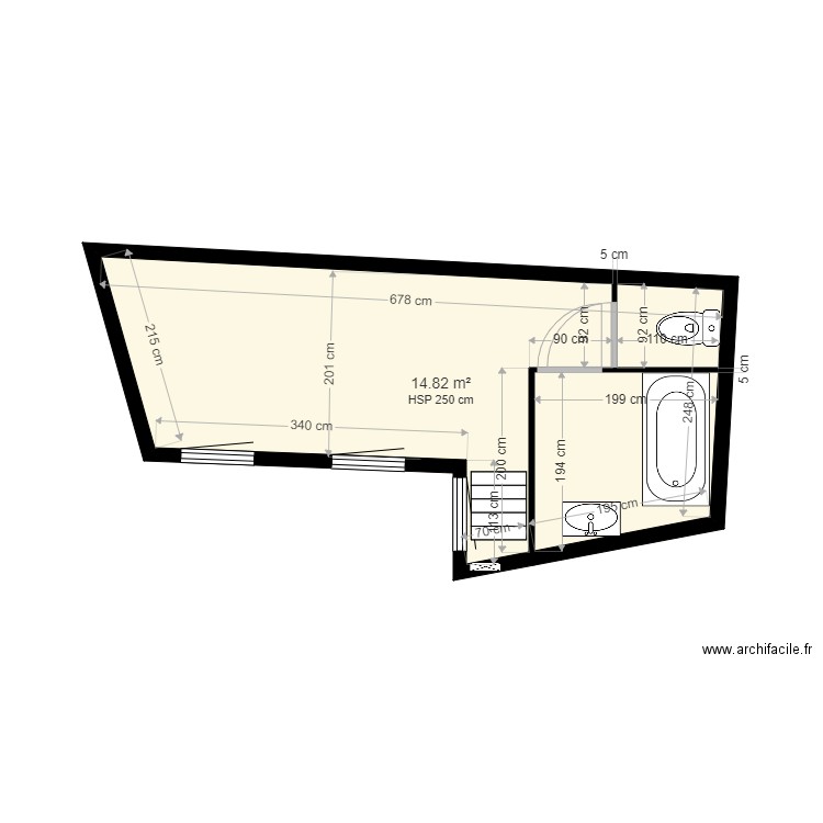 richard rdc. Plan de 0 pièce et 0 m2