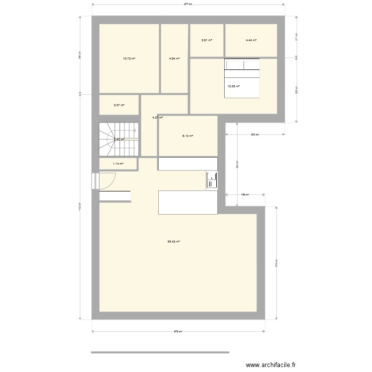 maison lotissement RDC. Plan de 0 pièce et 0 m2