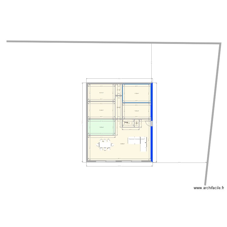 pecal2. Plan de 0 pièce et 0 m2