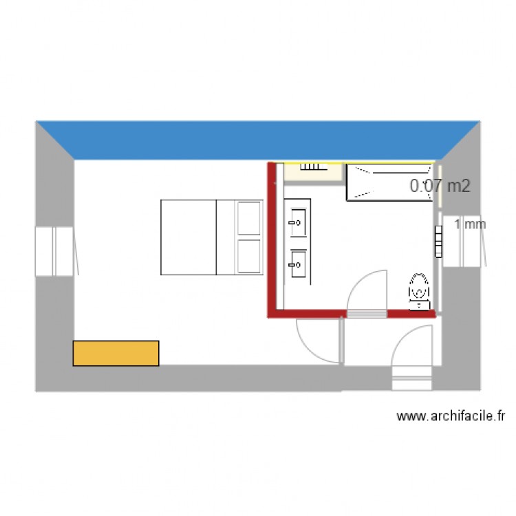 salle de bains 12 décembre. Plan de 0 pièce et 0 m2