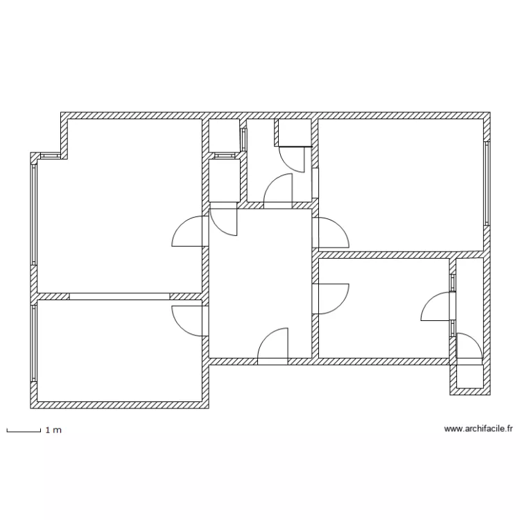 Appart 229, Broqueville. Plan de Appart 229, Broqueville. Plan de