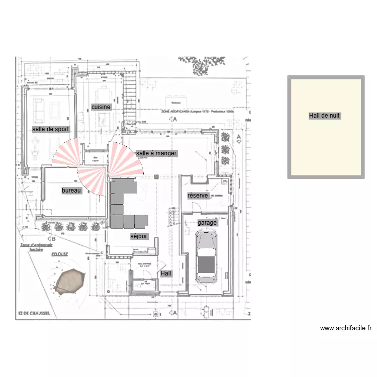 plan vandenberghe intrusion. Plan de 1 et 34 m² plan vandenberghe intrusion. Plan de 1 et 34 m²