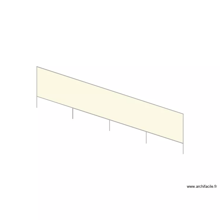 GARDE CORPS ESCALIER. Plan de 