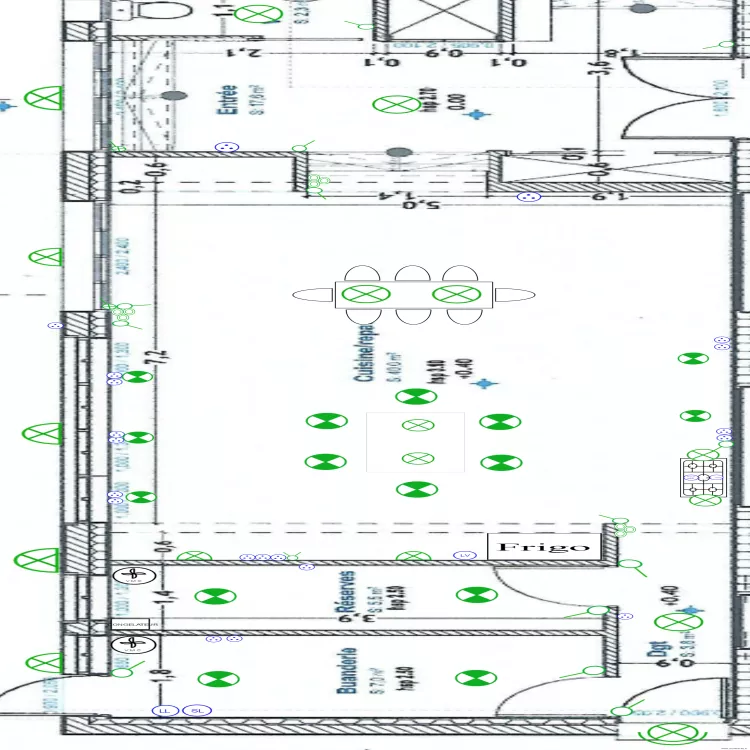 EXTENSION BONNEAU. Plan de EXTENSION BONNEAU. Plan de
