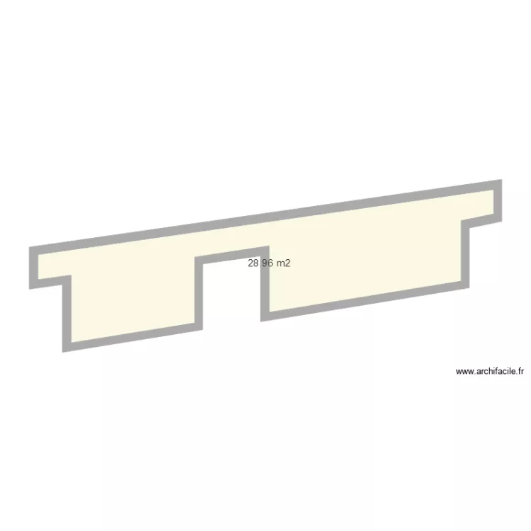 Fermeture Terrasse. Plan de 