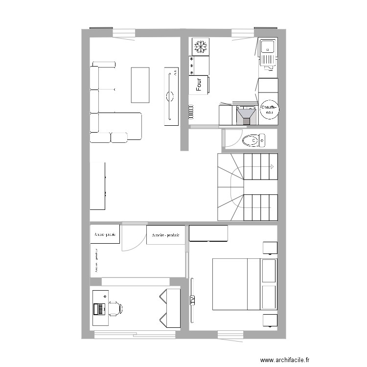 future maison. Plan de 0 pièce et 0 m2