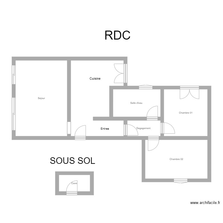 350600905. Plan de 7 pièces et 76 m2