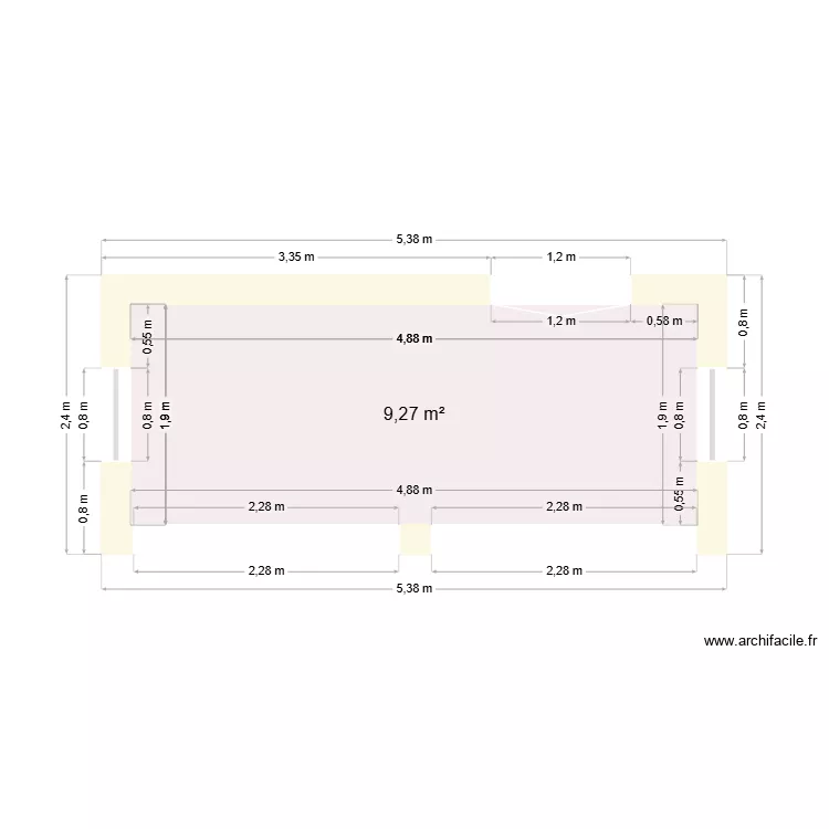 plan papa. Plan de 1 et 9 m² plan papa. Plan de 1 et 9 m²