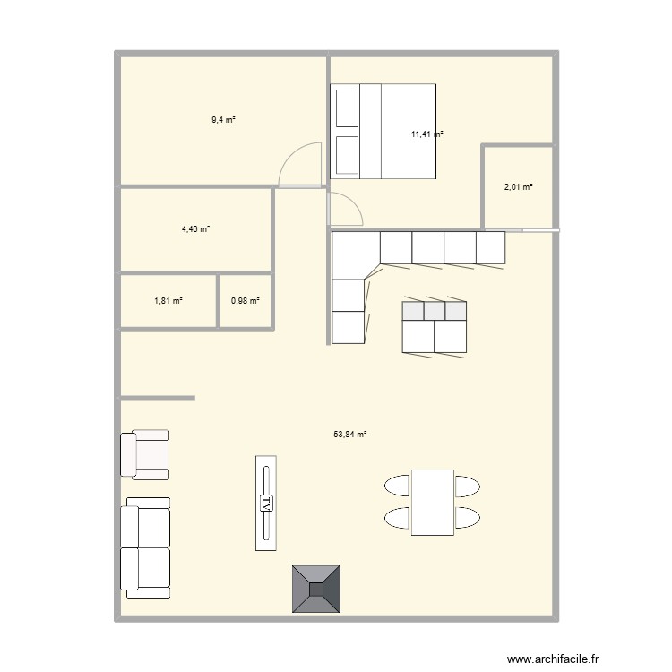 MAISON PARENT. Plan de 0 pièce et 0 m2