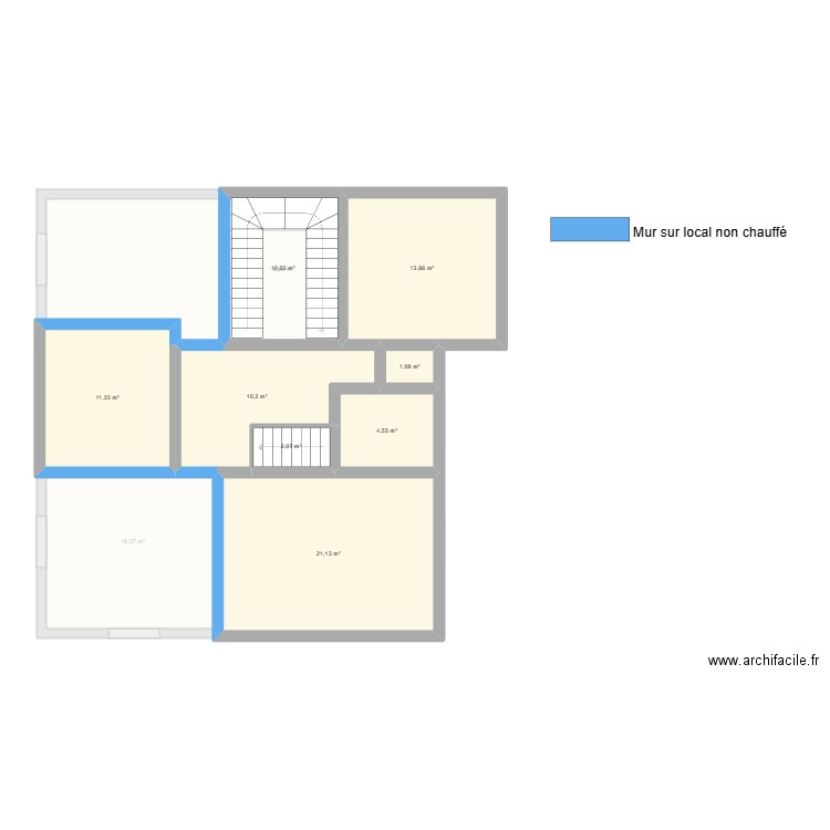 sautrot. Plan de 24 pièces et 323 m2