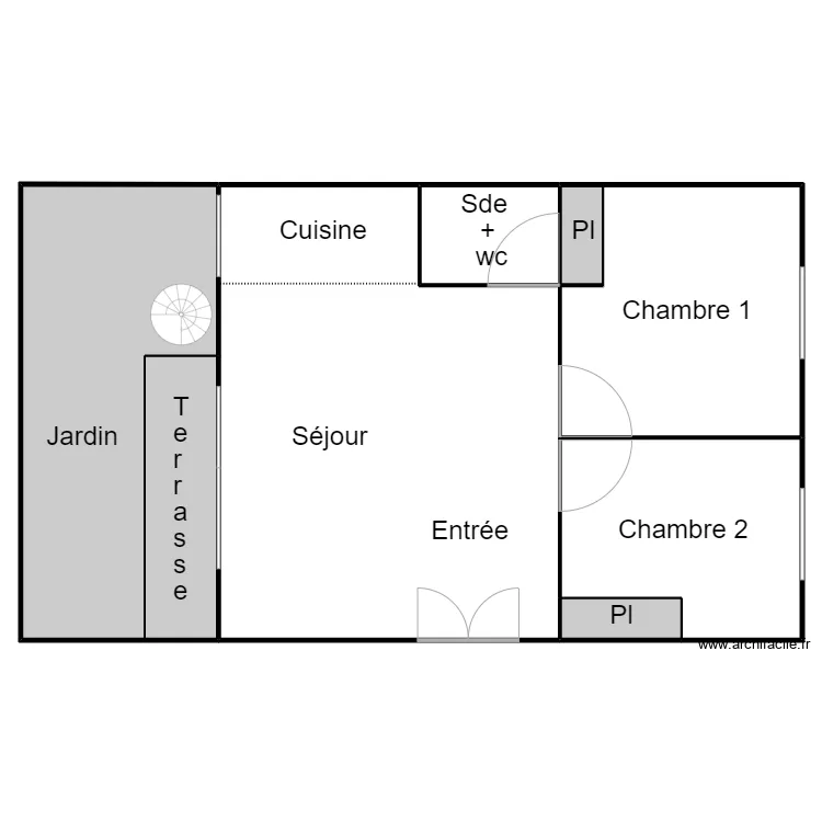 PLAN  MILLET . Plan de 