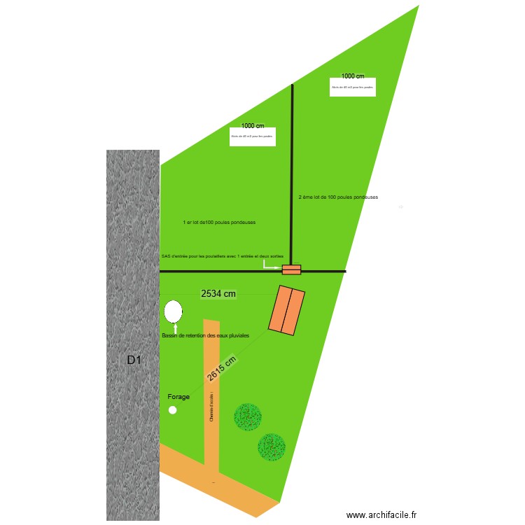 CADASTRE. Plan de 0 pièce et 0 m2