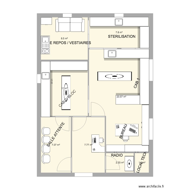 plan cab . Plan de 0 pièce et 0 m2