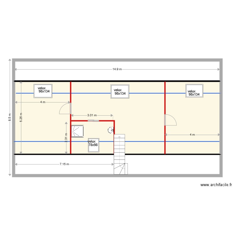 gourret. Plan de 0 pièce et 0 m2