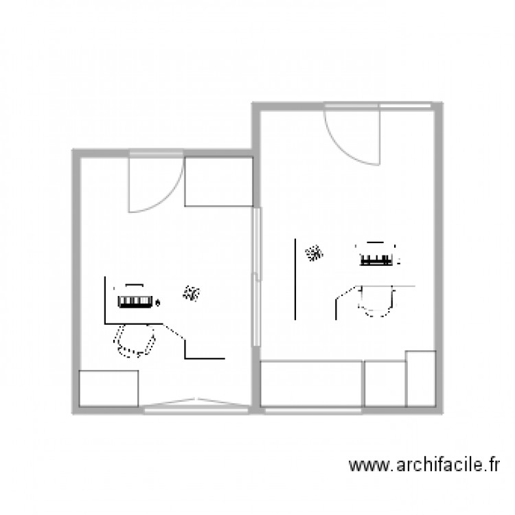 bureau RH ETSUP. Plan de 0 pièce et 0 m2