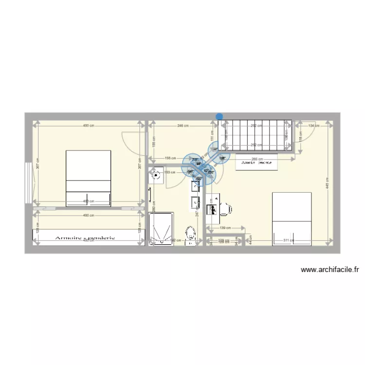 Mika Cesancey projet. Plan de 