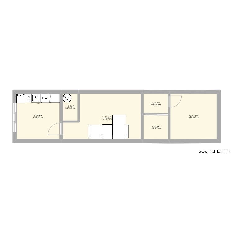 Maison. Plan de 0 pièce et 0 m2