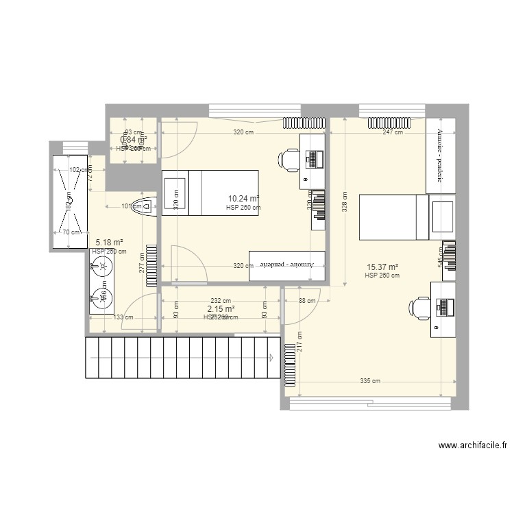 97 BvDd Exelmans 2nd. Plan de 0 pièce et 0 m2