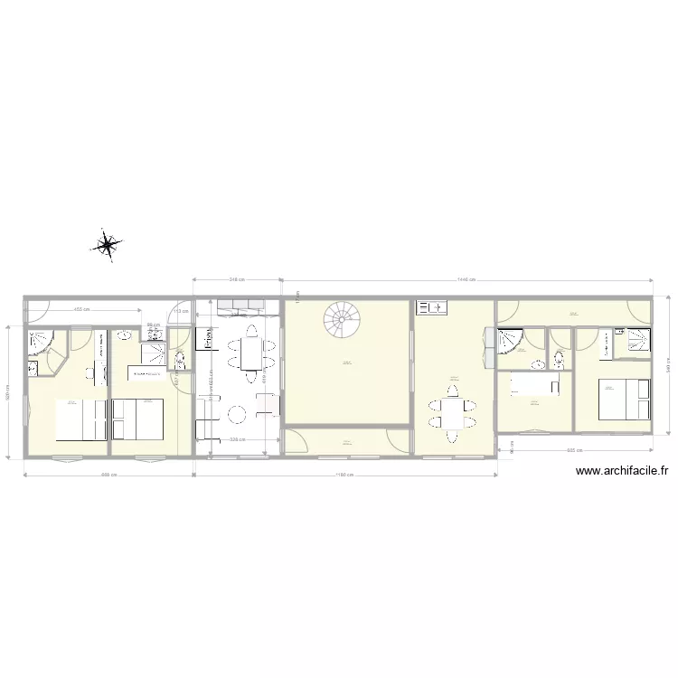 MAISON SUZ ET JCVER 2. Plan de 