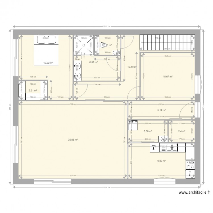 maison608. Plan de 0 pièce et 0 m2