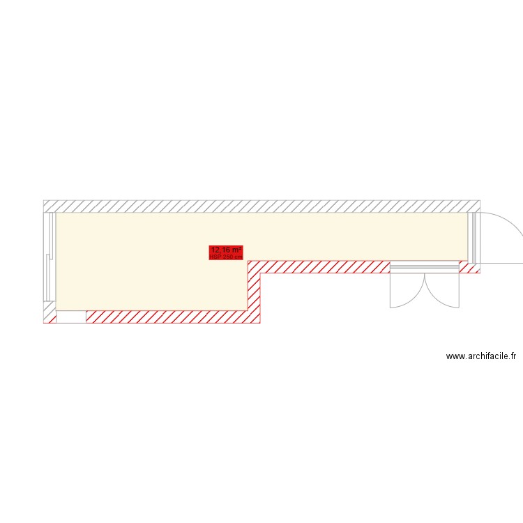 agrandissement moi. Plan de 0 pièce et 0 m2