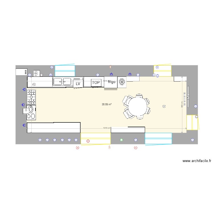 CUISINE FINAL1. Plan de 0 pièce et 0 m2