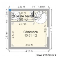 Plan 2eme étage Projet