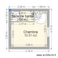 Plan 2eme étage Projet