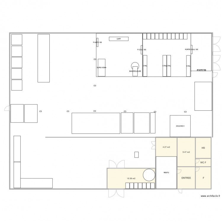 SOA. Plan de 0 pièce et 0 m2