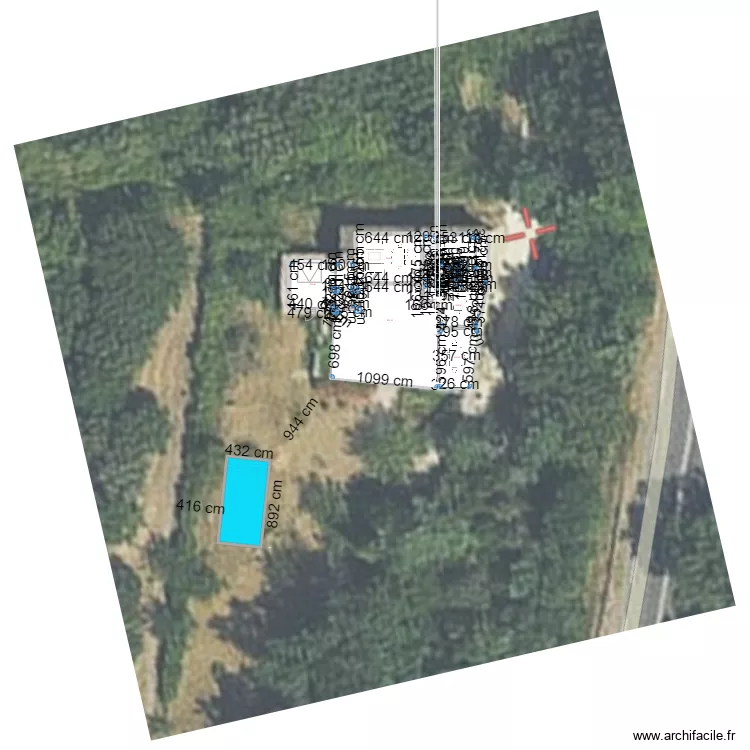 TAULIGNAN 2. Plan de 