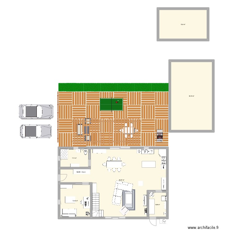 plan octobre. Plan de 0 pièce et 0 m2